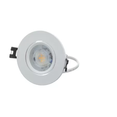 Integral dimbare Coin LED inbouwspot ultra dun - rond wit - D90xH30mm - 3.8W