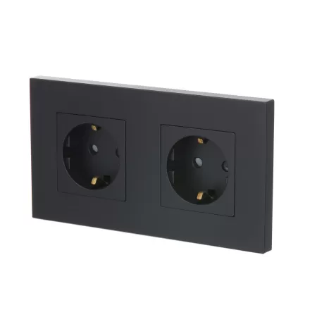 2x WCD standaard zwart set - 16A