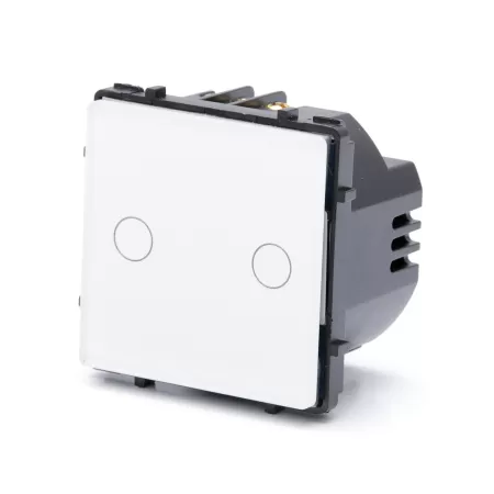 Touch LED dimmer schakelaar dubbel wit - 700W