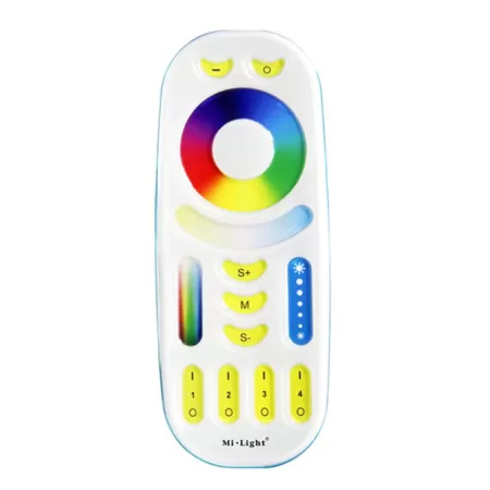 MiBoxer / Mi-Light afstandsbediening wit - RGB+CCT - 4-zone - FUT092