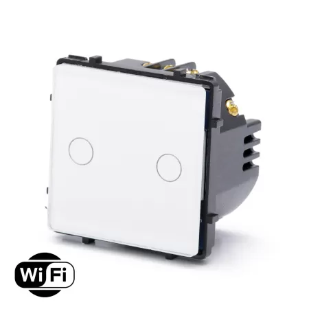 Wifi touch LED dimmer dubbel wit - fase afsnijding 120W / gang