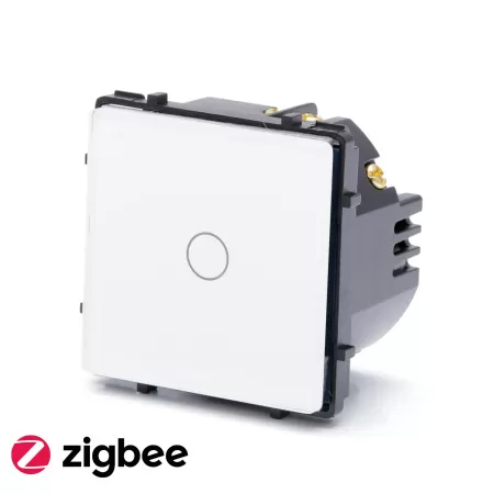 Zigbee touch aan-uit schakelaar enkel wit - 600W